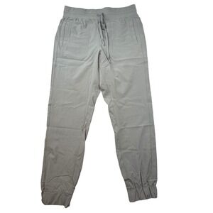 Kyodan Active Womens Jogger Pants M Medium Tan Casual Athleisure Drawstring New